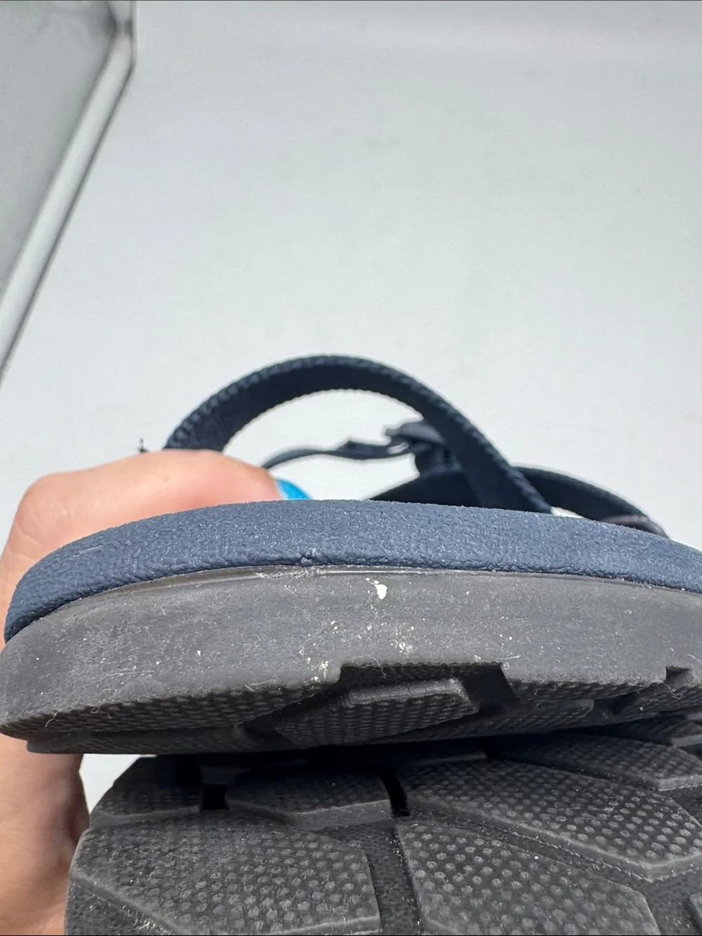 NWT Chaco Lowdown Slide Sandals Navy Men’s Size 8
